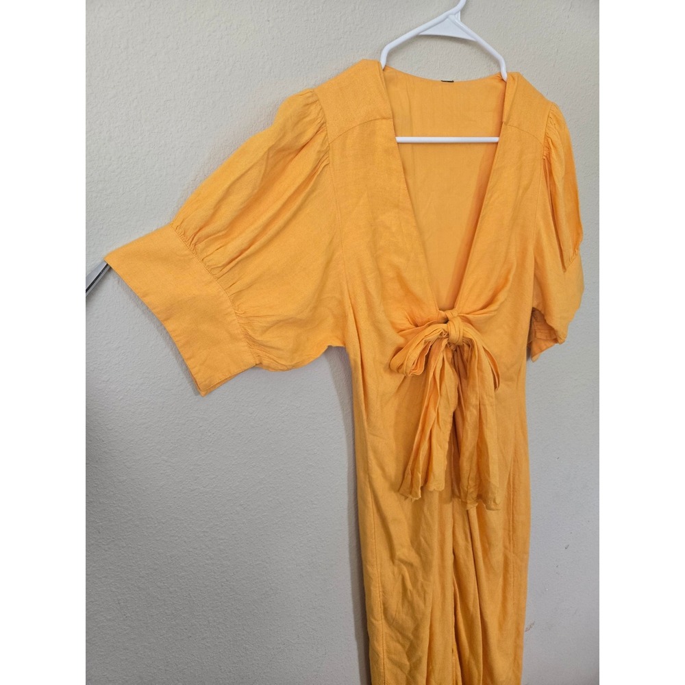Free People Vintage Summer Midi Dress Womens M, Boho Beach - Picture 5 of 9